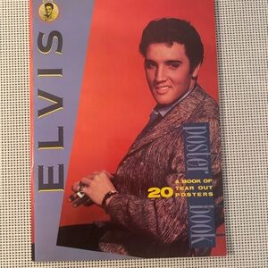 Elvis Presley a book of 20 Tear out Posters